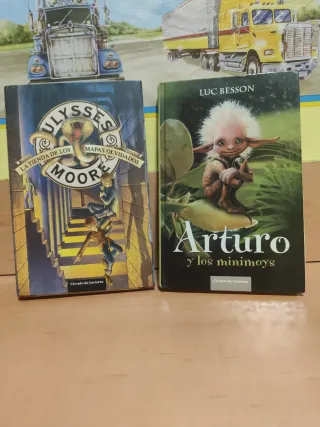 2 libros llenos de aventuras