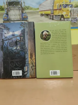 2 libros llenos de aventuras