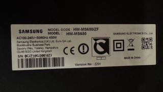 Barra de Sonido Samsung con altavoces inalámbricos