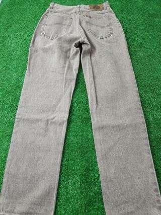 Pantalon Vaquero Lee Color Marron W32 L31 Talla S.