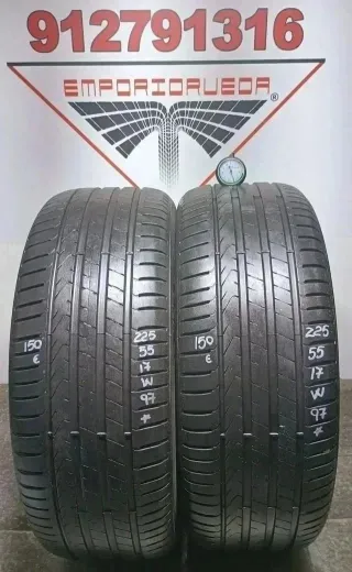 225 55 17 W PIRELLI RUEDA AL 90% VIDA UTIL