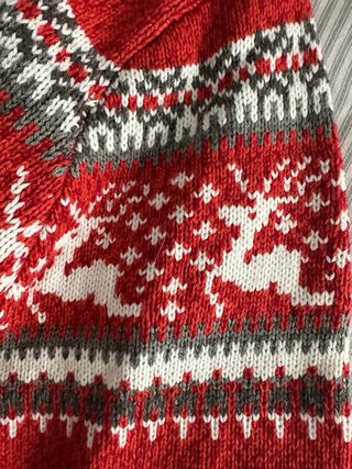 Jersey Navideño color  Rojo Talla L