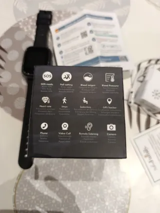 Reloj SaveFamily Senior Negro