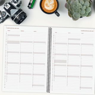 Finocam - Agenda Espiral Opaque 2025 1 Día Página