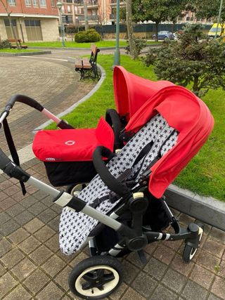 Silla gemelar Bugaboo: Capazo + Silla