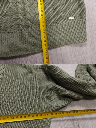 Jersey Guess Verde Oliva Trenzado