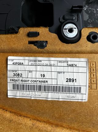 Forra Porta Frente Opel Corsa D 13232891