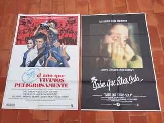 Lote 20 Carteles Cine Usados