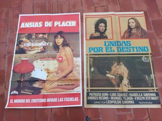 Lote 20 Carteles Cine Usados