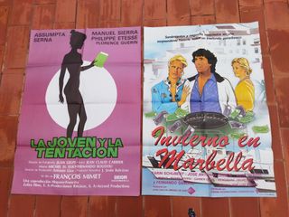 Lote 20 Carteles Cine Usados