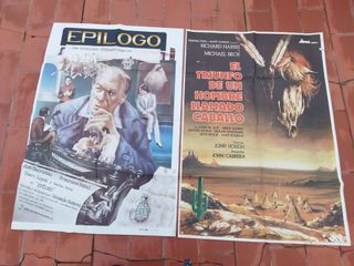 Lote 20 Carteles Cine Usados