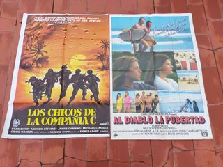 Lote 20 Carteles Cine Usados