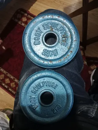 Pesa desmontable 12 kg total