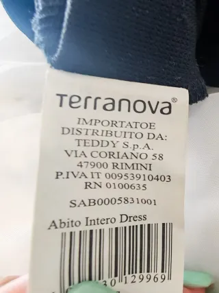 Tubino nero Terranova