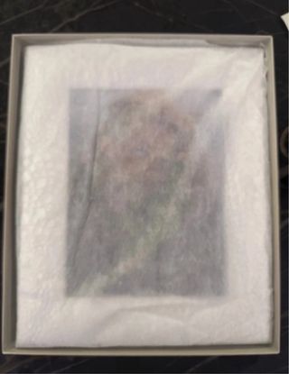 Cornice argento decorata