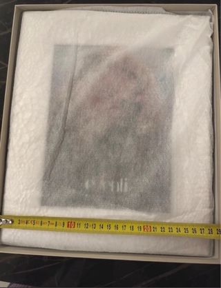 Cornice argento decorata