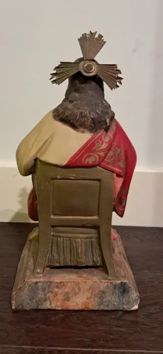 Figura Sagrado Corazón de Jesús sentado