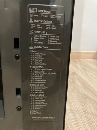 Horno Microondas LG MH7265DPS con Grill