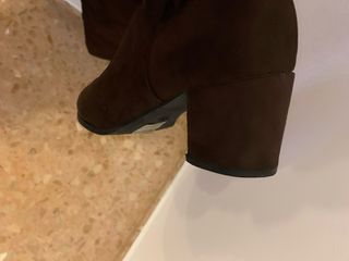 Botas altas marrones chocolate