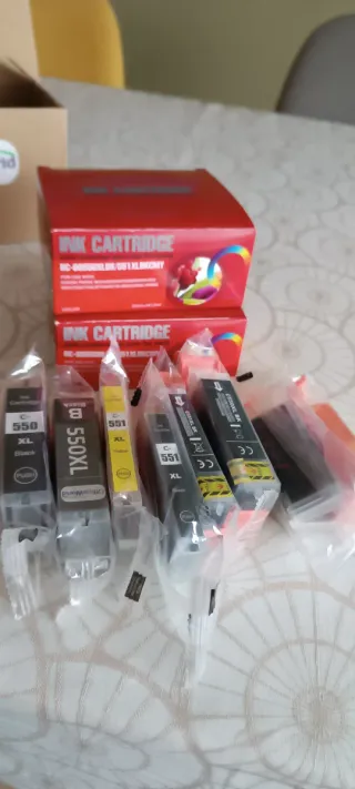 Cartuchos de tinta compatibles