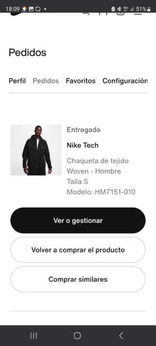 Sudadera Nike Tech Negra. A estrenar