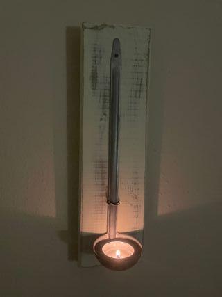 Porta candele da appendere