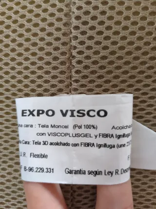 Colchón Matrimonial 150cm Viscoelástico