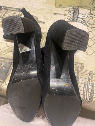 Botines Gloria Ortiz ante negros talla 39