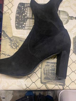 Botines Gloria Ortiz ante negros talla 39