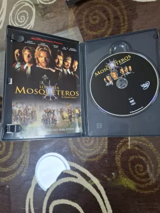 DVD Los Tres Mosqueteros