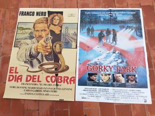 Lote 20 Carteles Cine Usados