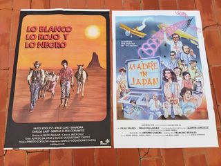 Lote 20 Carteles Cine Usados