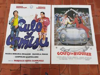 Lote 20 Carteles Cine Usados