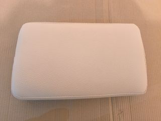 Sillón de oficina beige ajustable