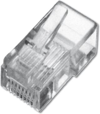 DIGITUS Conector de crimpado Cat 6 - 1 pieza - Con