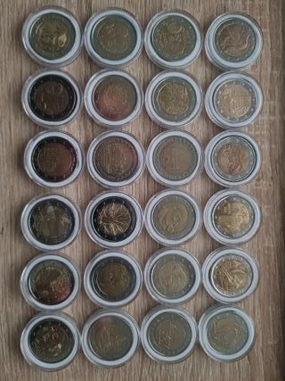 Colección 32 MONEDAS DE 2 Euros Conmemorativas