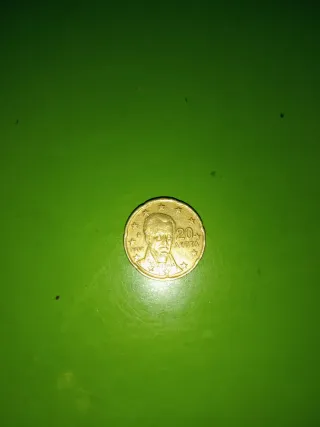 Moneda Griega 20 Centimos 2002