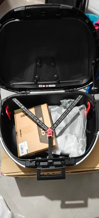 Maleta Shad SH58X Extensible Tapa Carbono