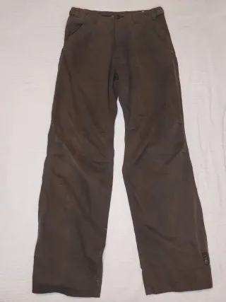 Pantaloni Crossby Vintage Marrone Scuro Tg 42