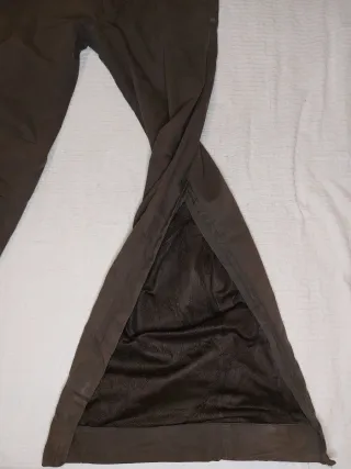 Pantaloni Crossby Vintage Marrone Scuro Tg 42