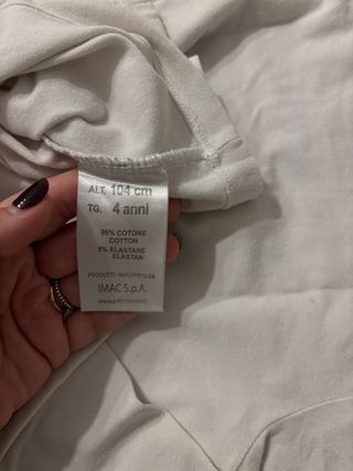 Maglietta Primigi 4 anni manica lunga Rock (104cm)