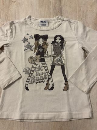 Maglietta Primigi 4 anni manica lunga Rock (104cm)