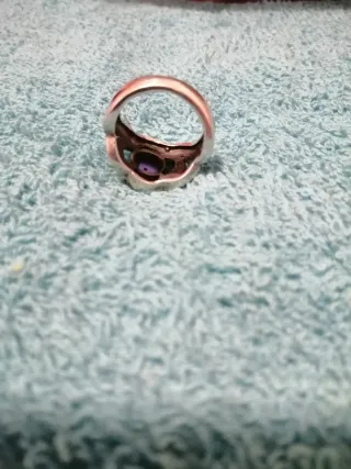 Anillo Plata Ley Sello Lapis Lazuli