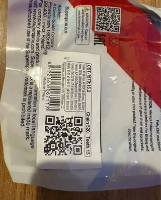 Piñon SUPERSPROX 520 15t