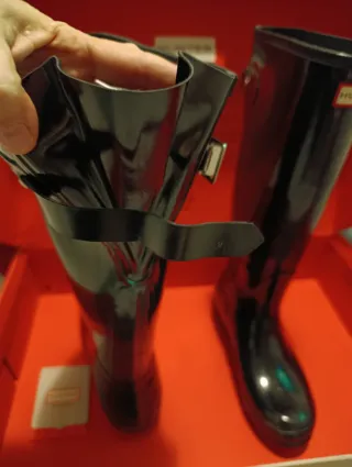 Botas Hunter Negras Ancho Especial