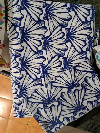 Funda Nórdica Azul y Blanca