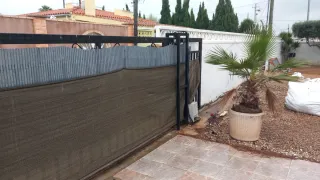 Toldos de tela beige