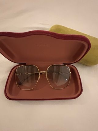 Gafas de sol Gucci doradas