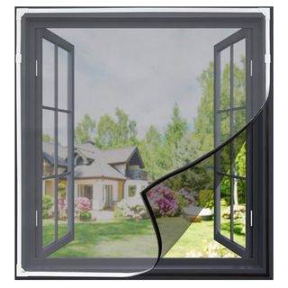 Set 4 zanzariere per porta e finestre