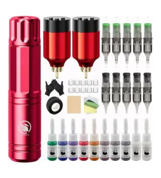 Máquina Tatuaje Inalámbrica + 2 Baterías